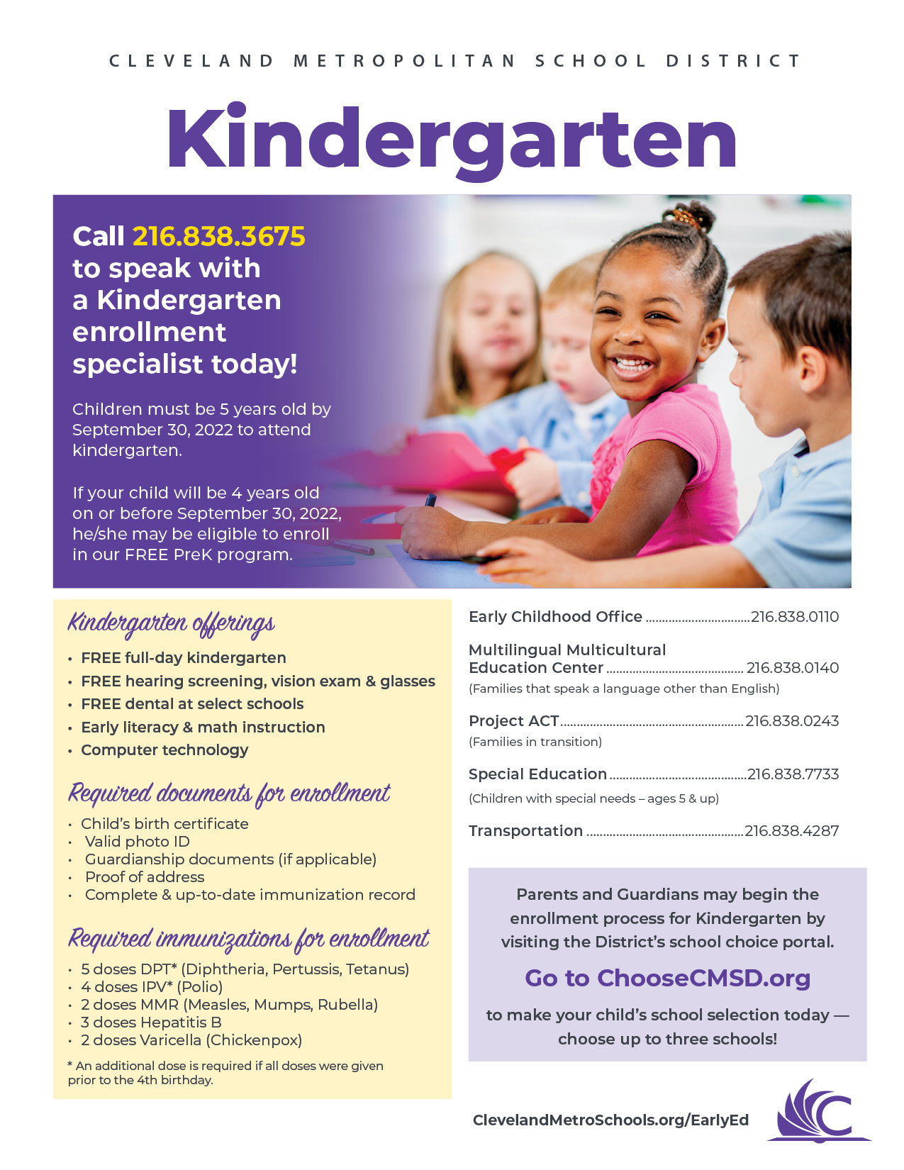Kindergarten Registration 