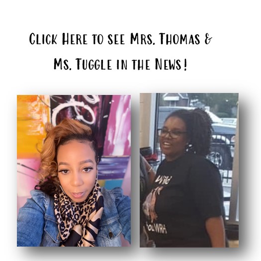 Click Here to see Mrs. Thomas and Ms. Tuggle in the news! 
