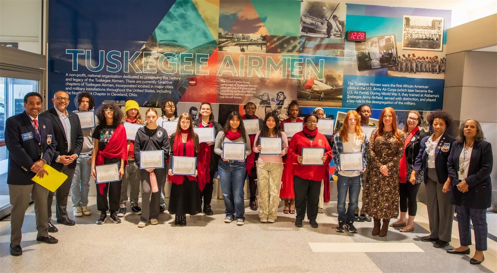  CSA Scholars’ Tuskegee Airmen Portraits on Display at Hopkins  (Video)