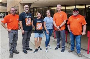 The Team Depot Foundation and staff
