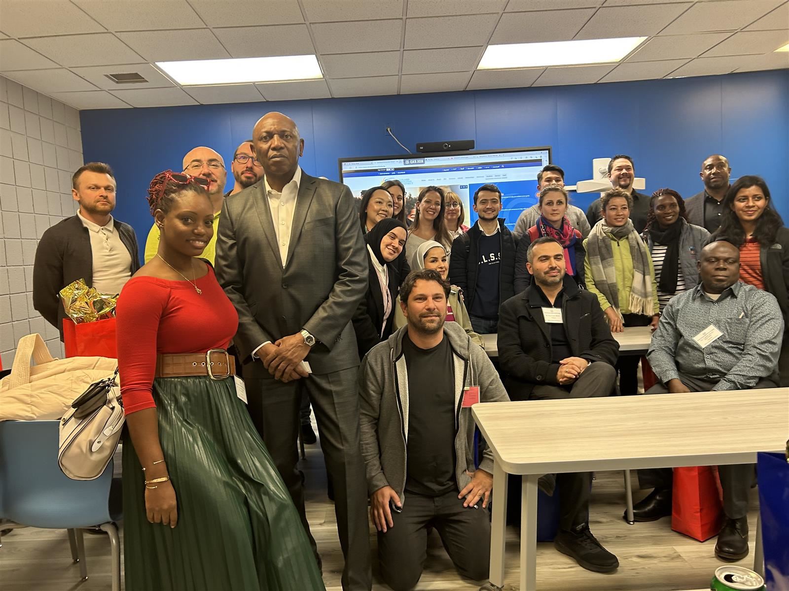Curtis Timmons,  Chief Information Officer, recently met with a group of Intl. educators  at EPC