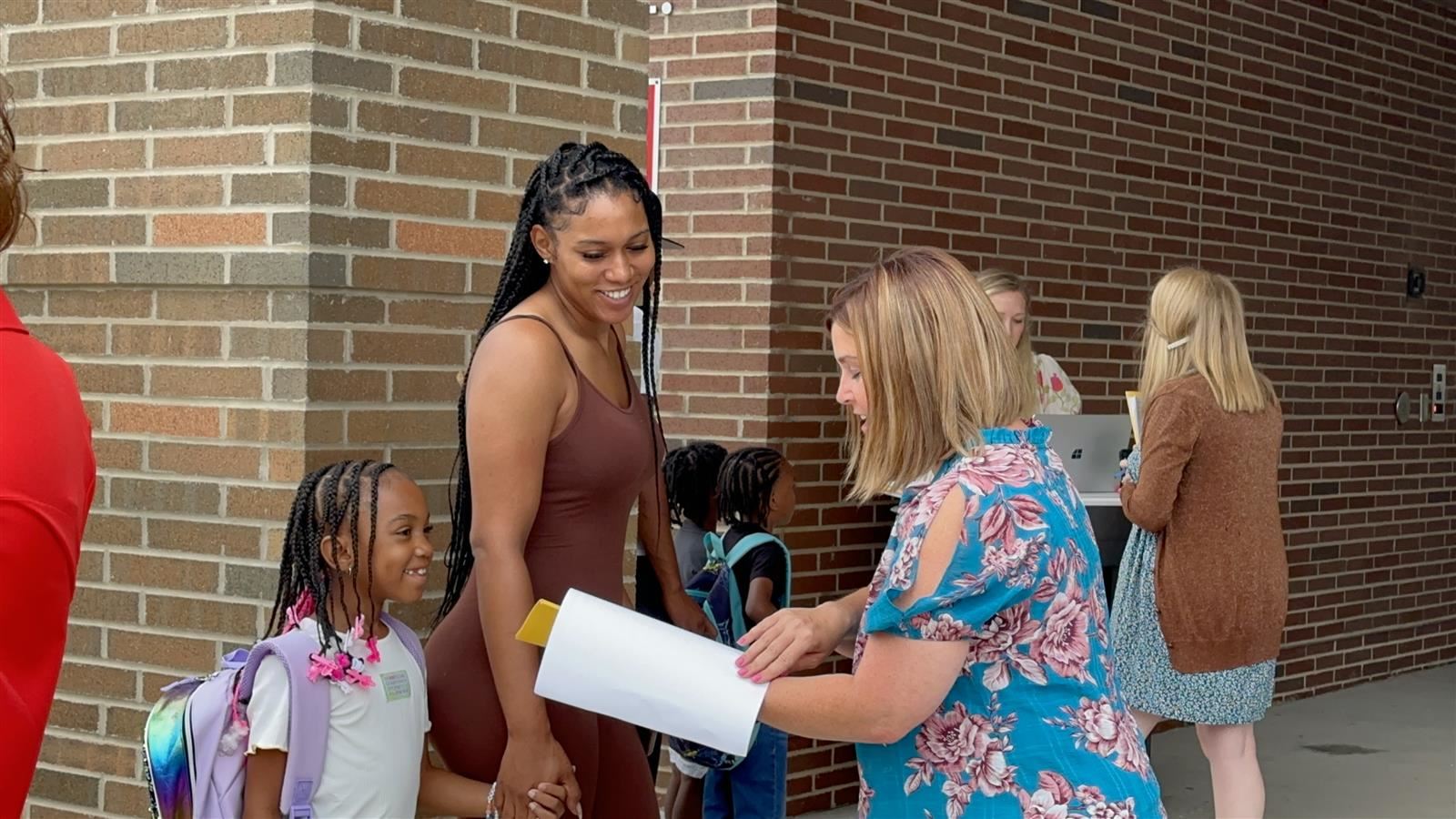  A day of firsts across the district as students head back to school (Video)