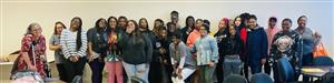 Students of John F. Kennedy High School participated in healthy conversations during the summit.