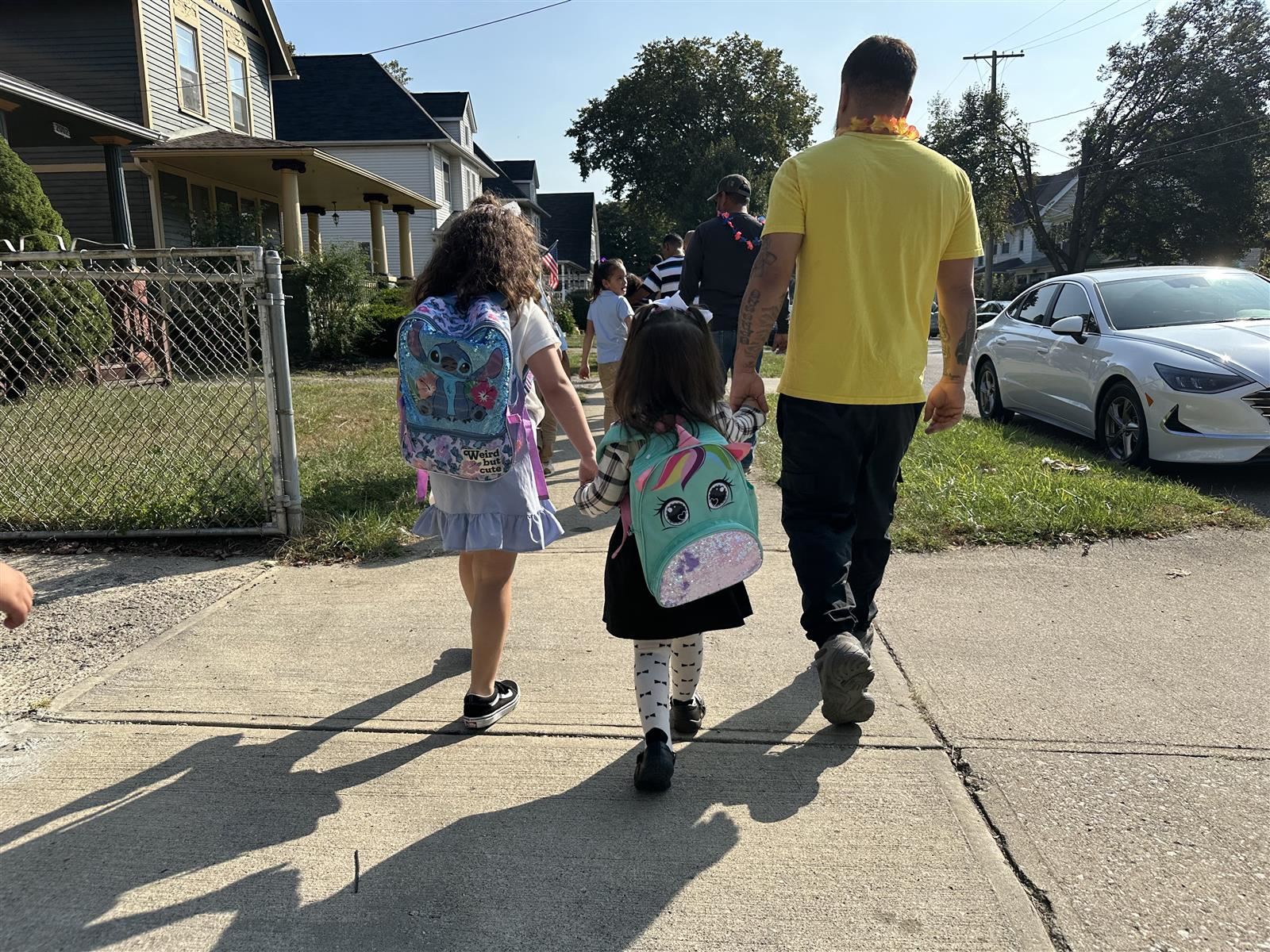  Fathers unite for annual walk (Video)