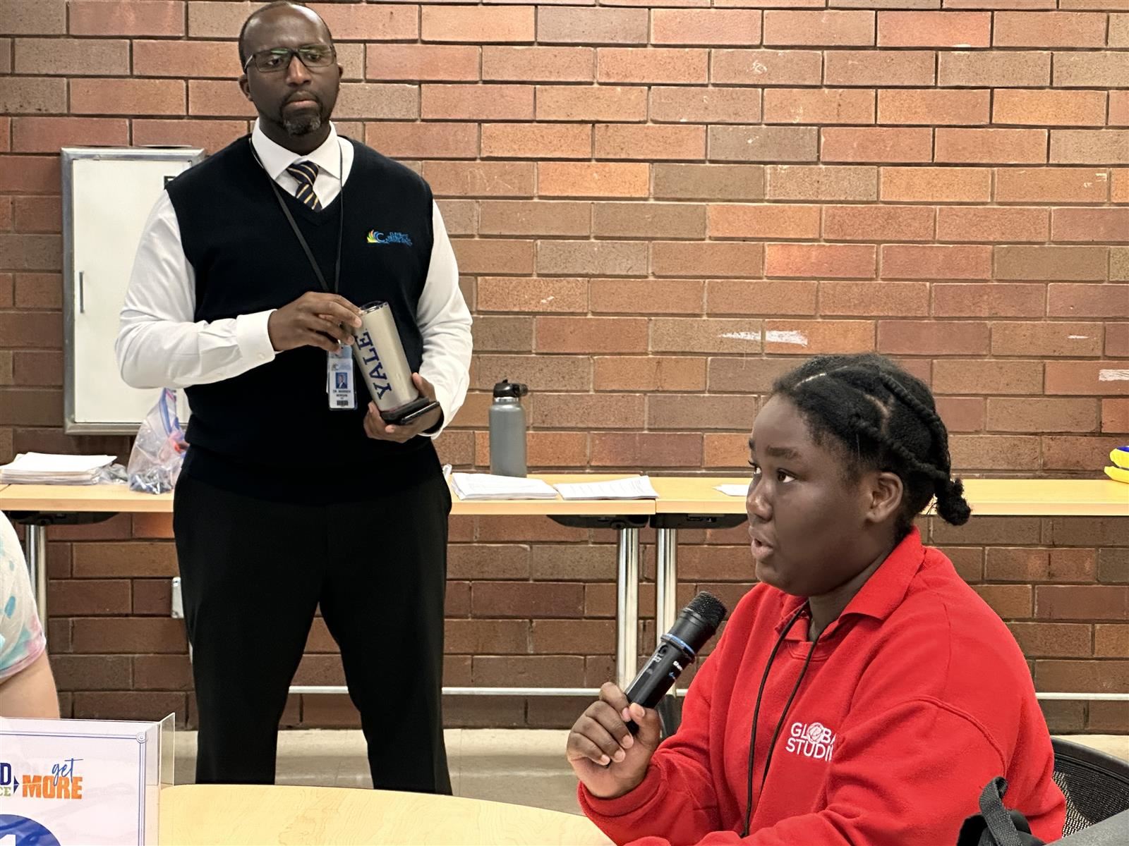  Students answer Dr. Morgan’s Listen and Learn Tour Questions (Video)