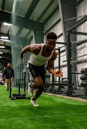 Students train for Combine 