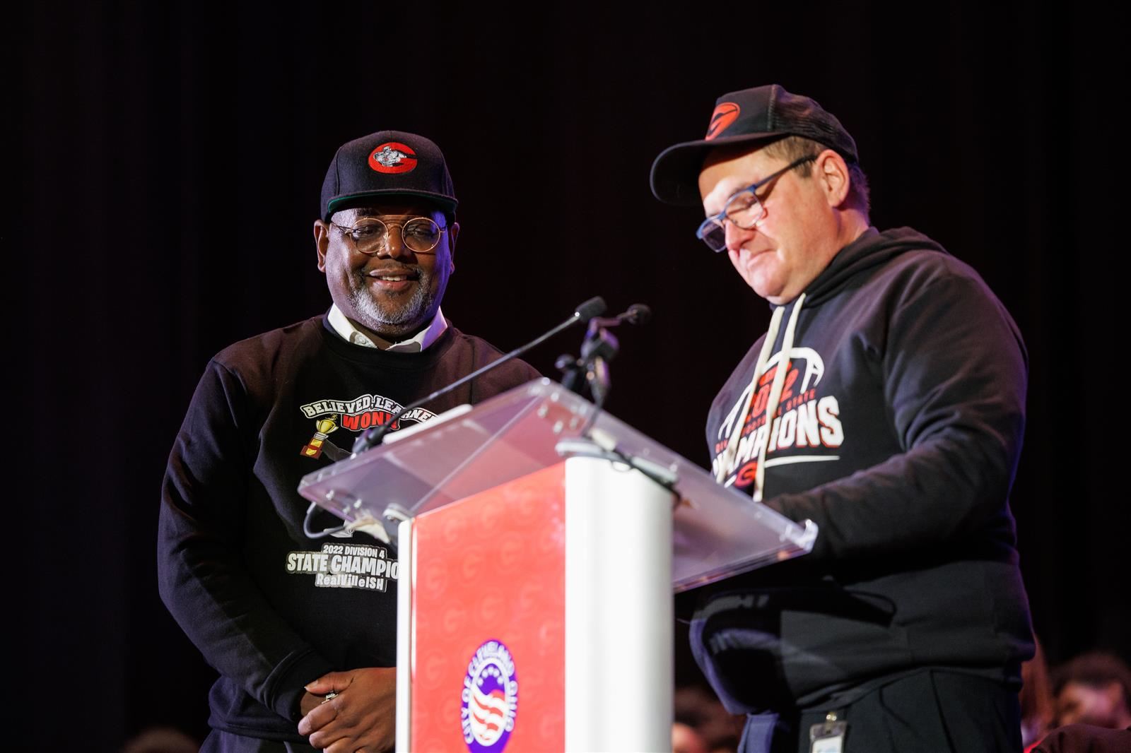 Cleveland honors Glenville team