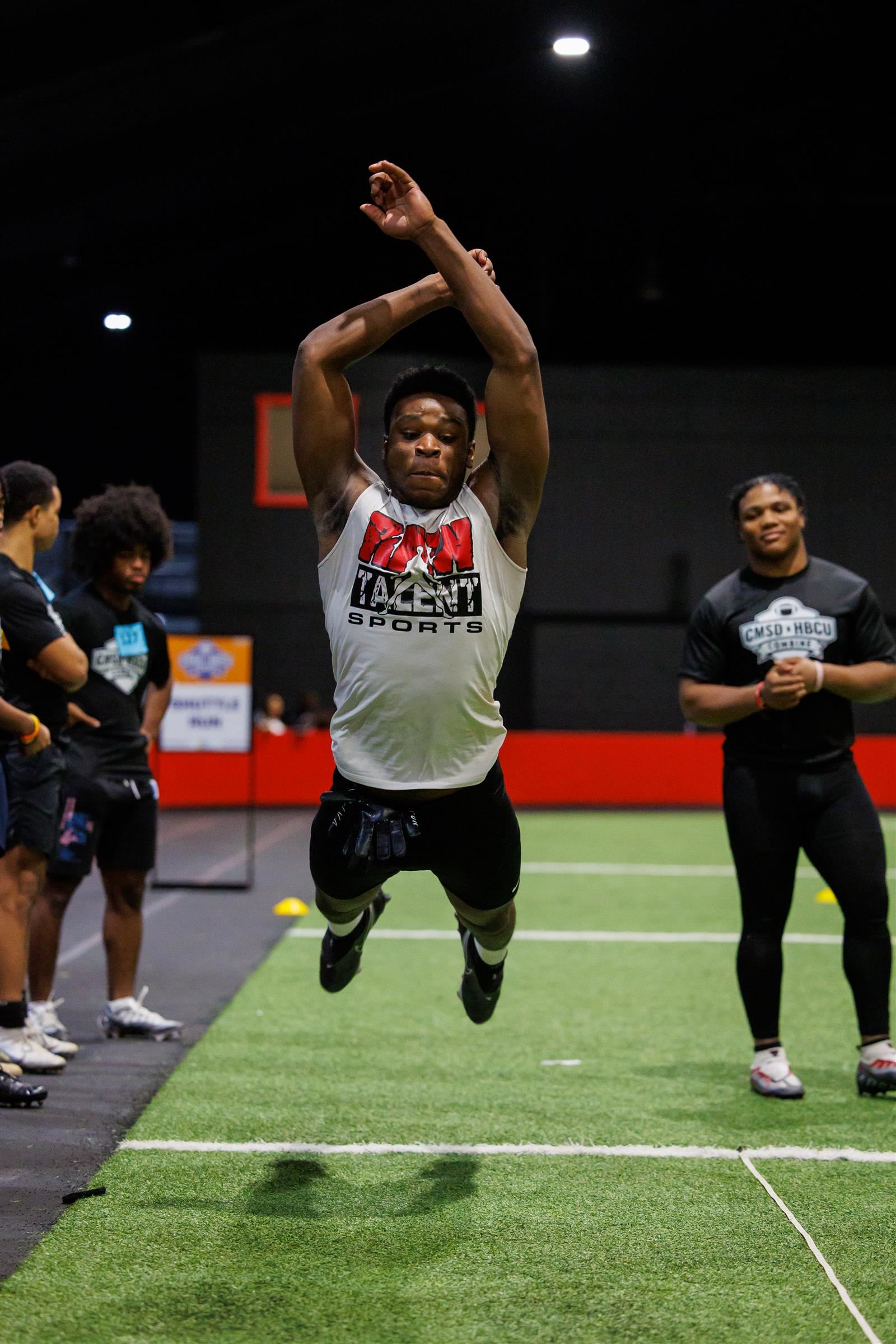  John Marshall Player offered scholarship after HBCU Football Combine  