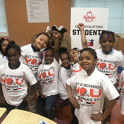 Arby's Lunch party for attendance