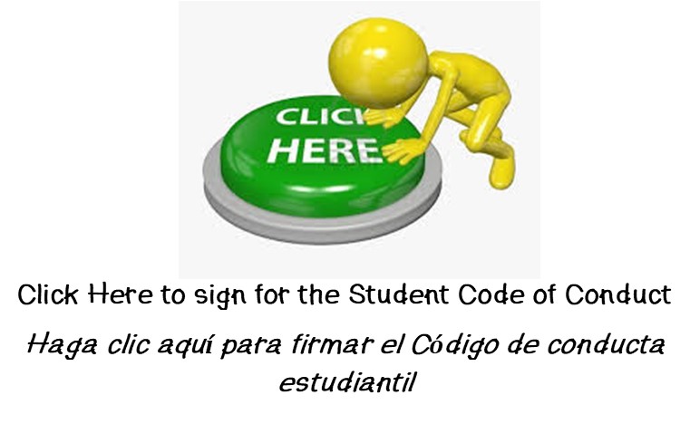 Sign the student code of conduct