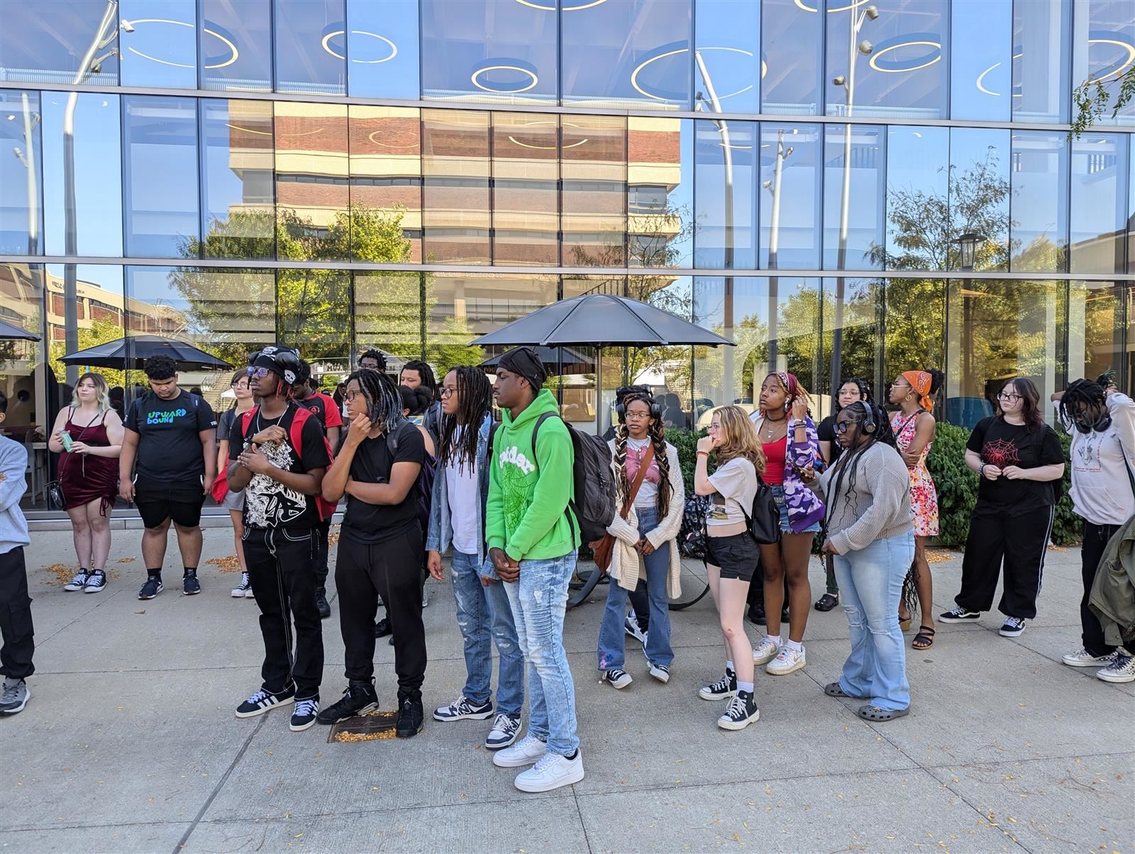 Students Gather