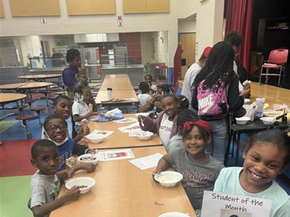 September Student of The Month Ice Cream Social