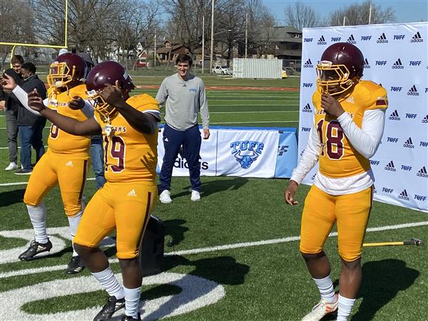 Foundation outfits John Adams football team with new uniforms (Video