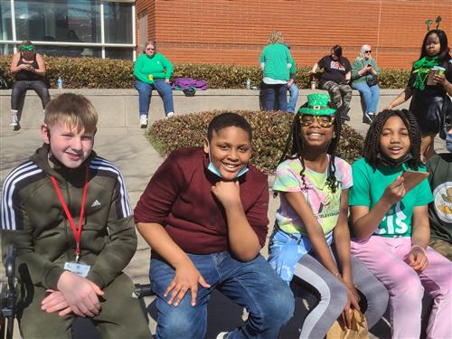 St. Patrick's Day Parade in downtown Cleveland