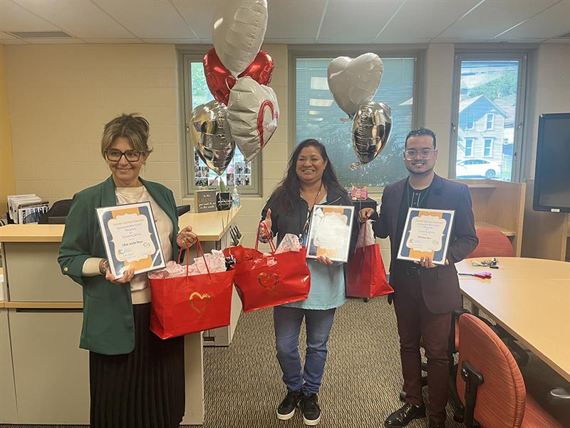 Lillian Juarbe-Reyes, Waleska Berrios and Christian Vera