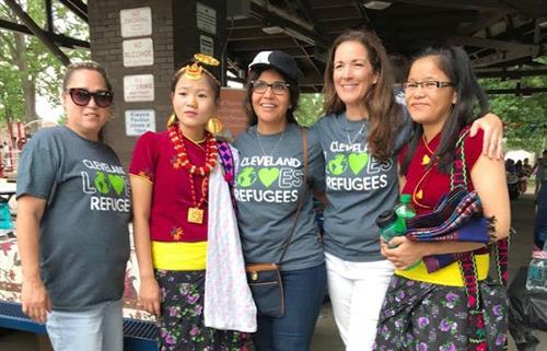 Cleveland loves Refugees 