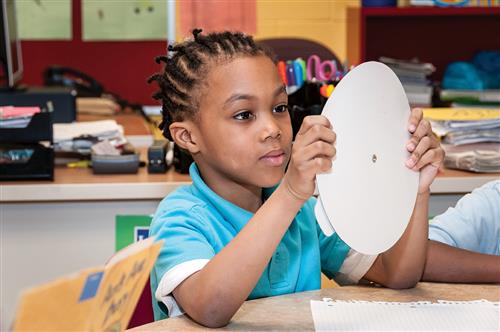 Shapes in art class 