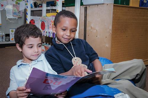 Working on reading together 