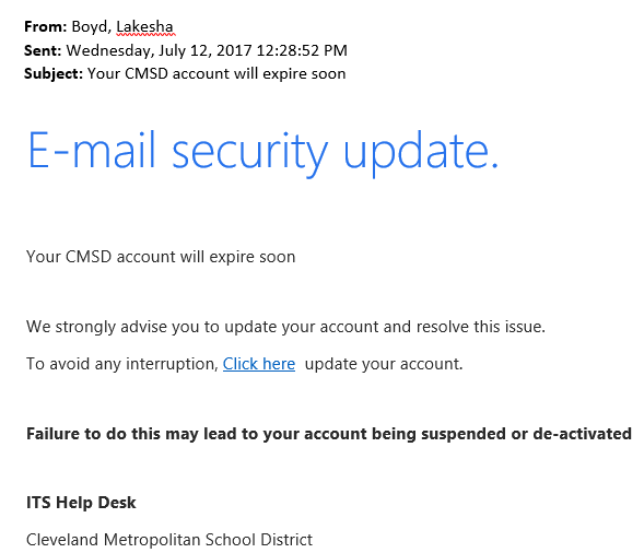 Phishing Scam 7.17 