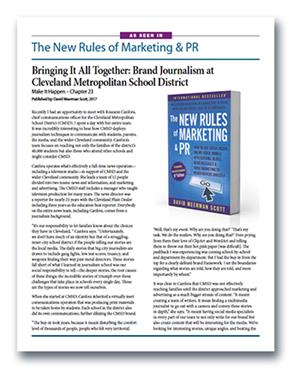 The New RUles of Marketing and PR 