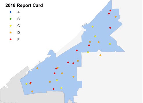 Map showing Northeast region